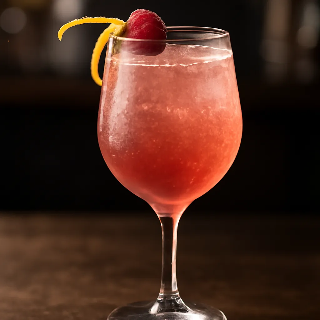 Prosecco and Raspberry