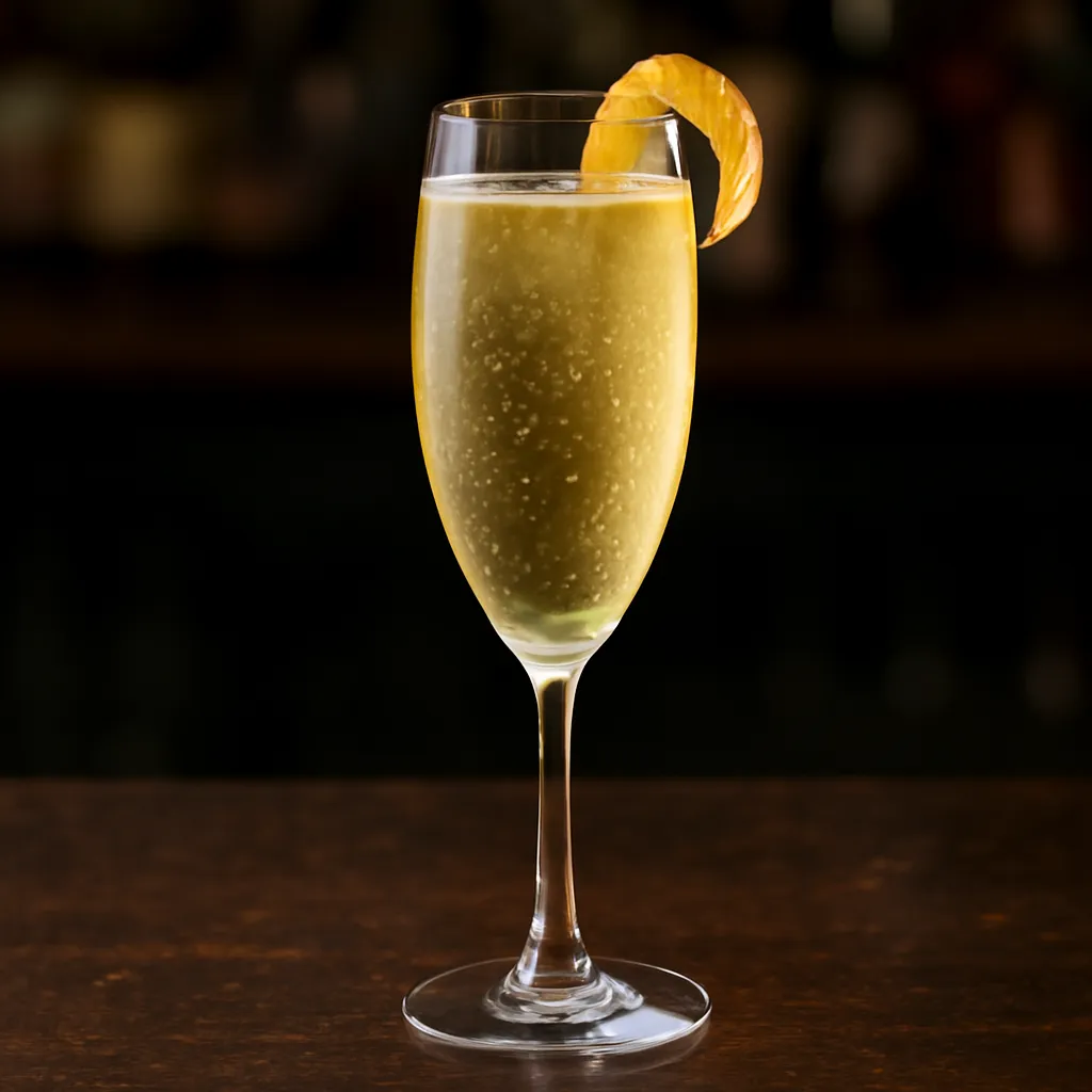 Gin Champagne Cocktail