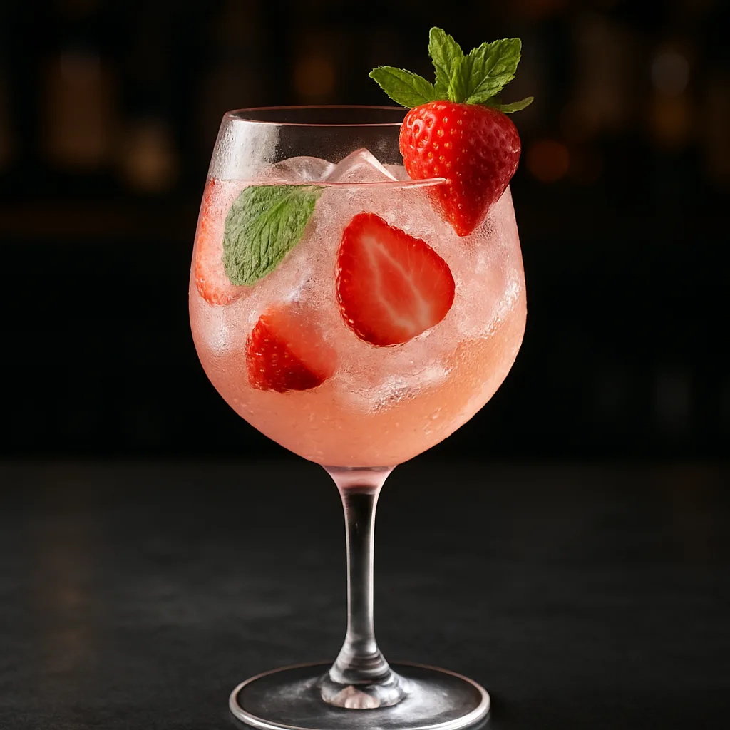 Vodka Strawberry Spritz