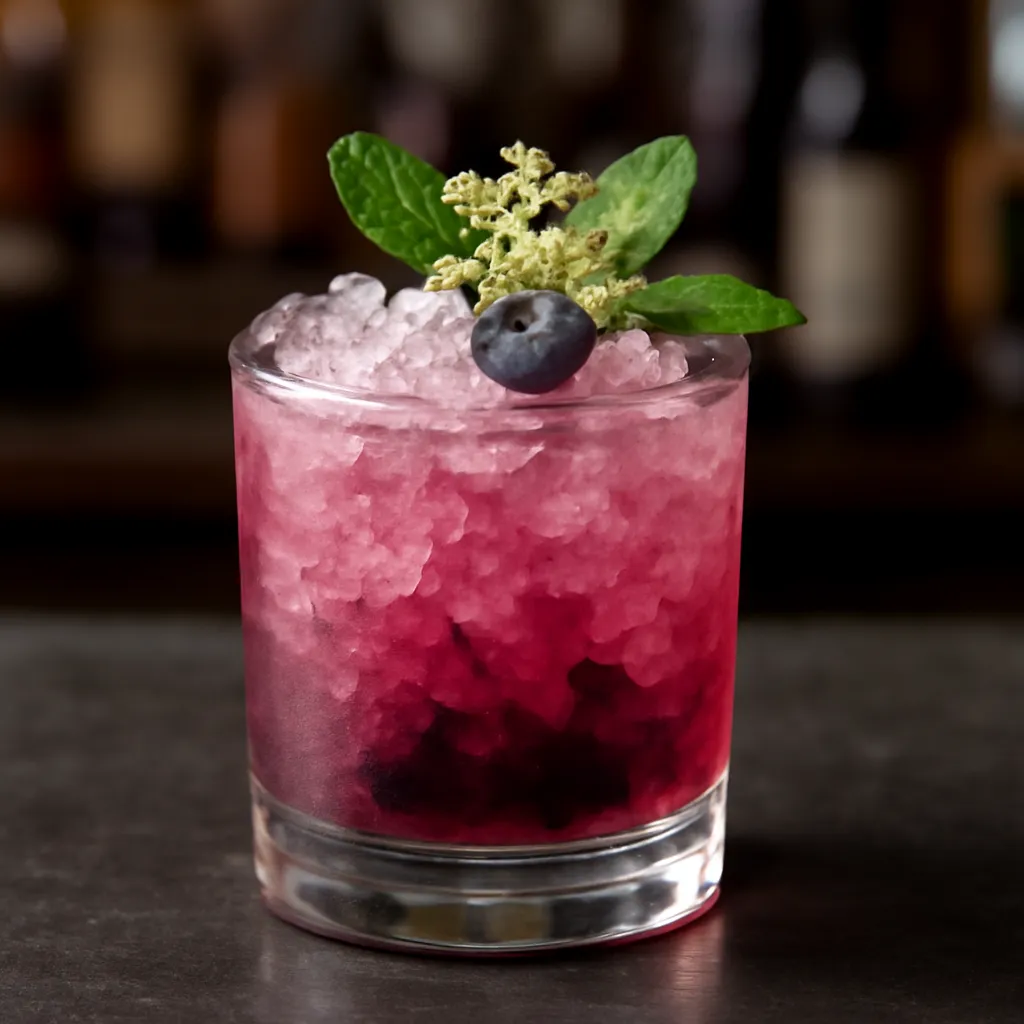 Elderflower Blueberry Smash