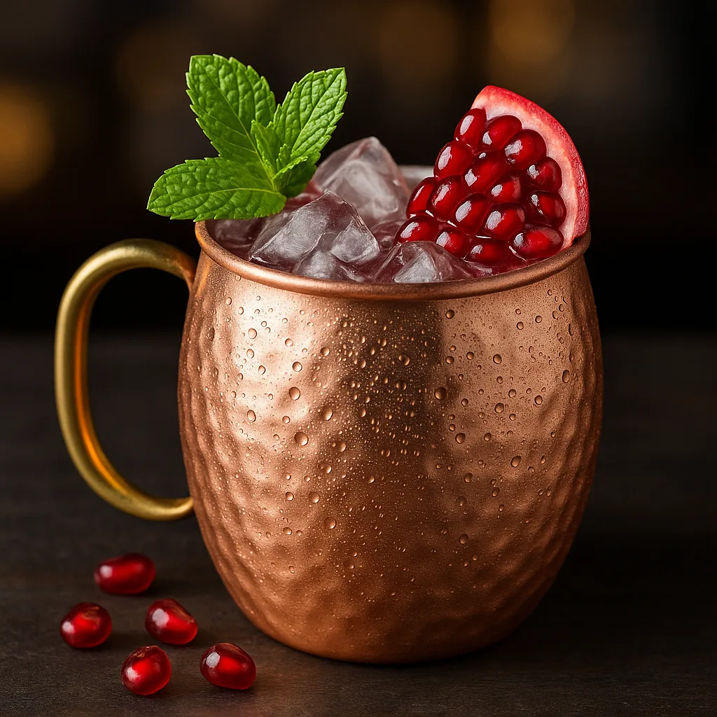 Pomegranate Moscow Mule