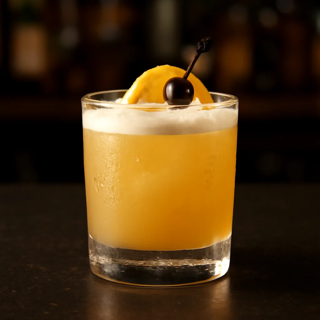 Bourbon Honey Sour