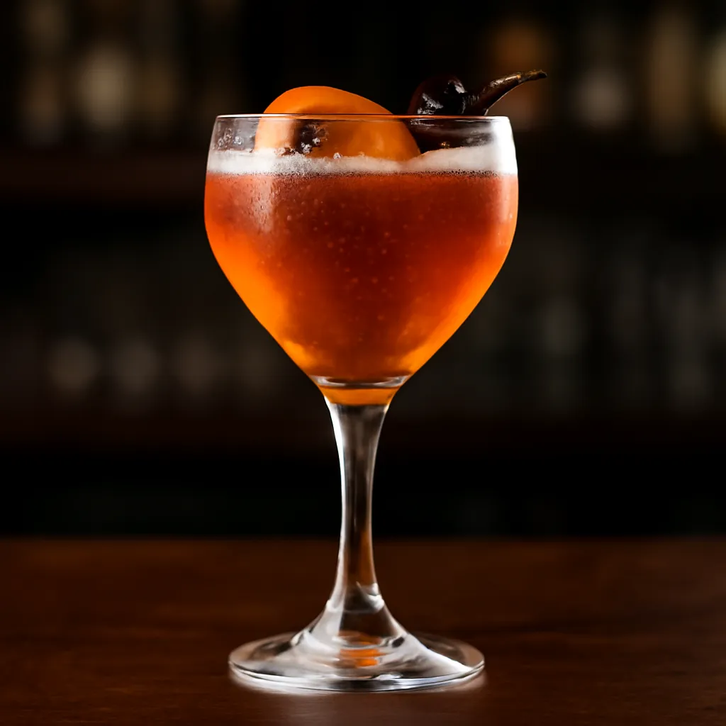 Amaro Champagne Cocktail