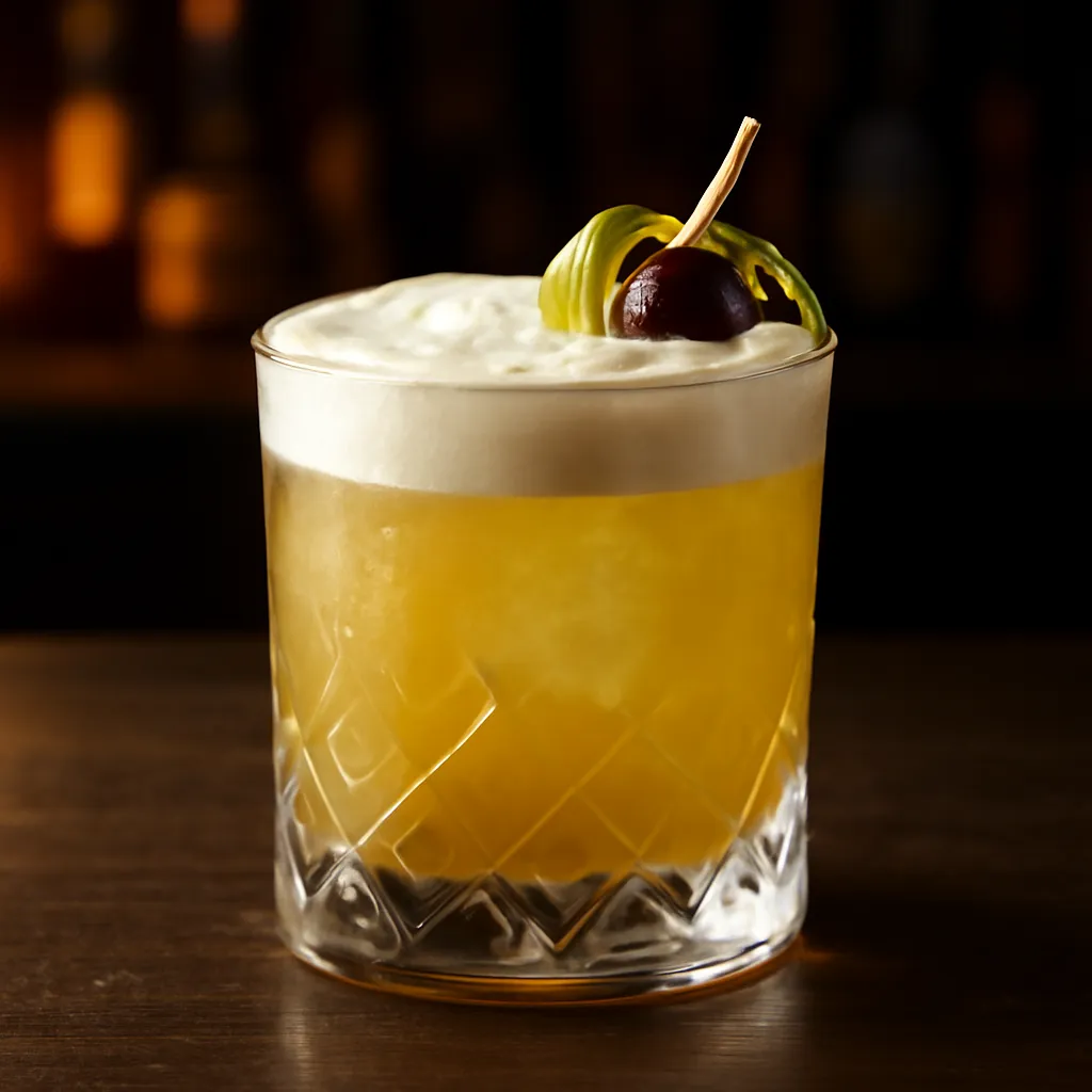 Rum Demerara Sour