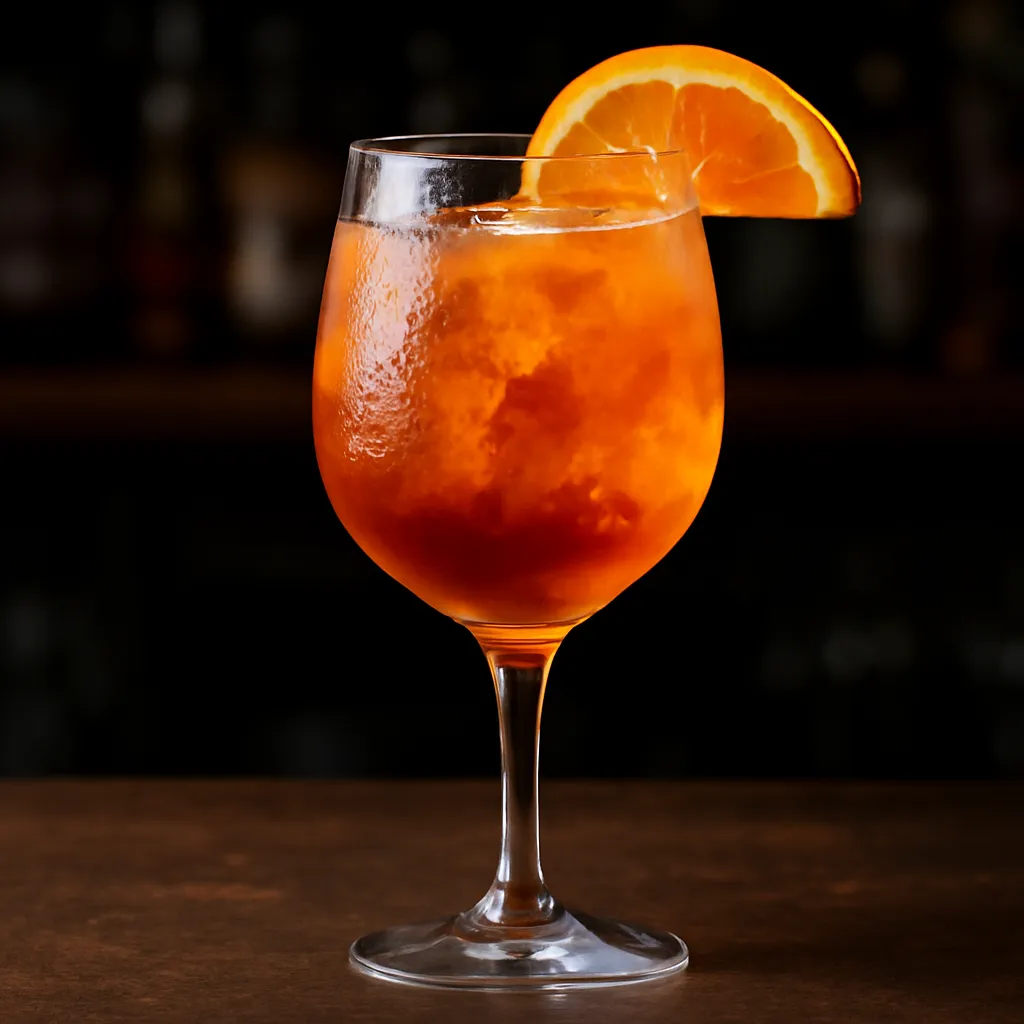 Aperol Spritz with Bourbon