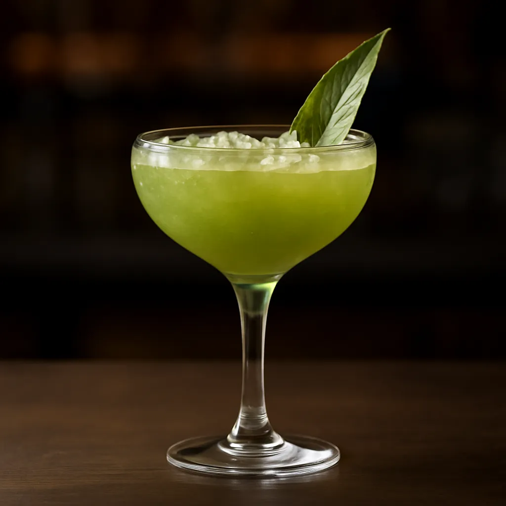 Sake Green Tea Cocktail