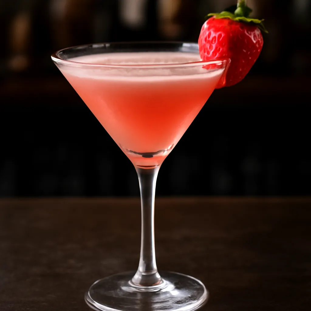 Sake Martini Strawberry