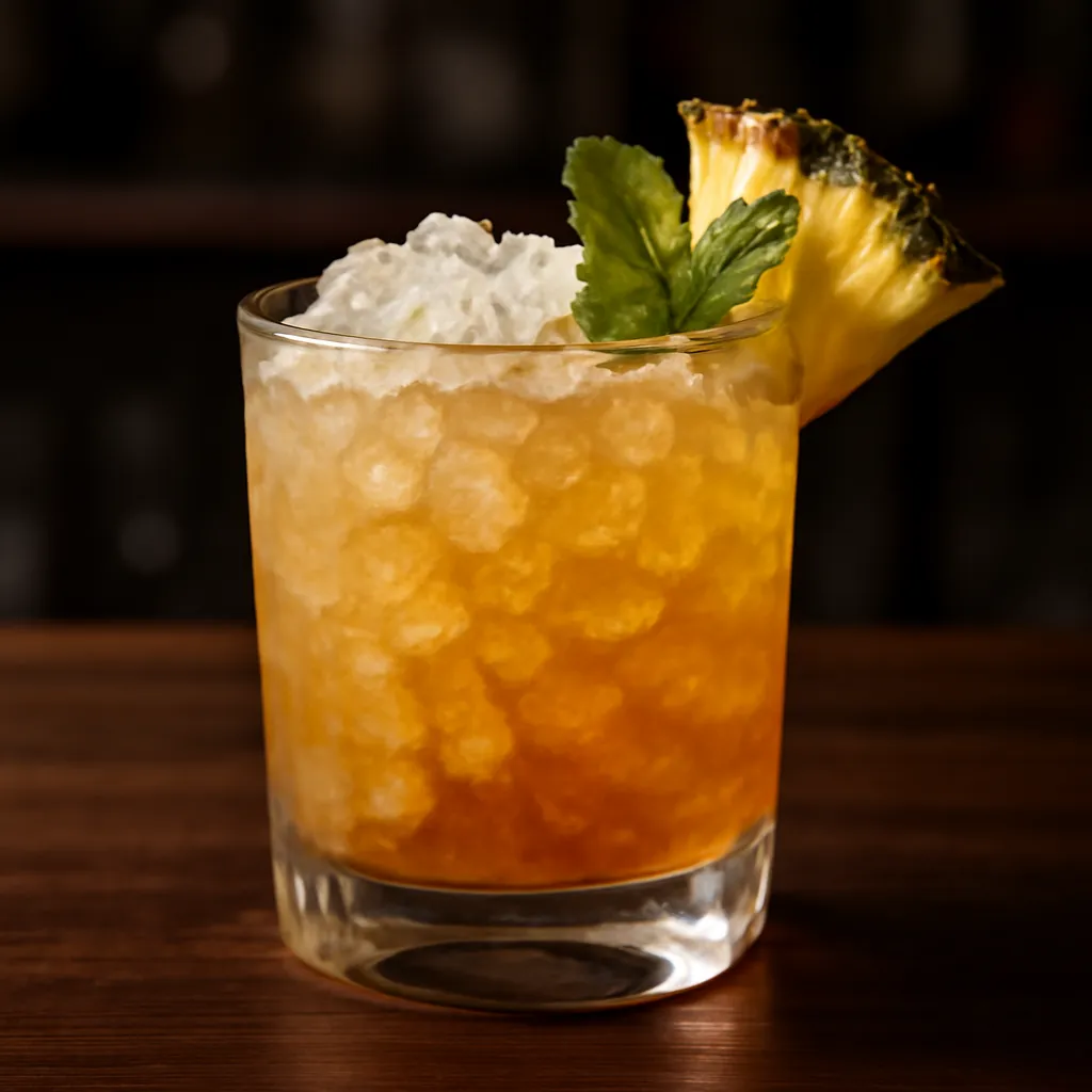 Bourbon Pineapple Julep