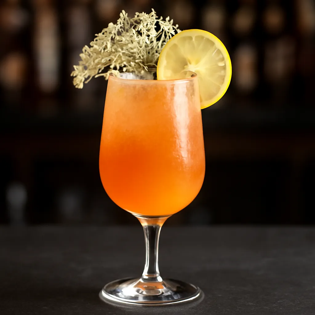 Elderflower Sparkling Sunset