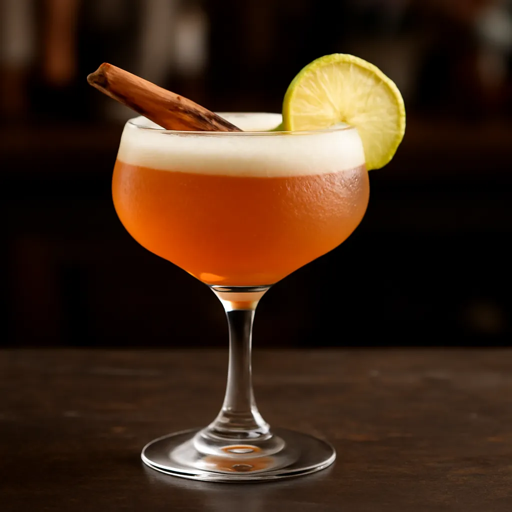 Rum Cinnamon Sour