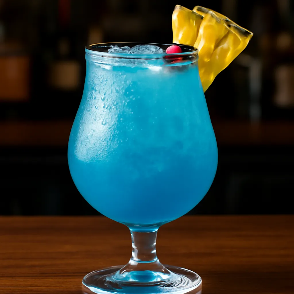 Blue Motorcycle Punch