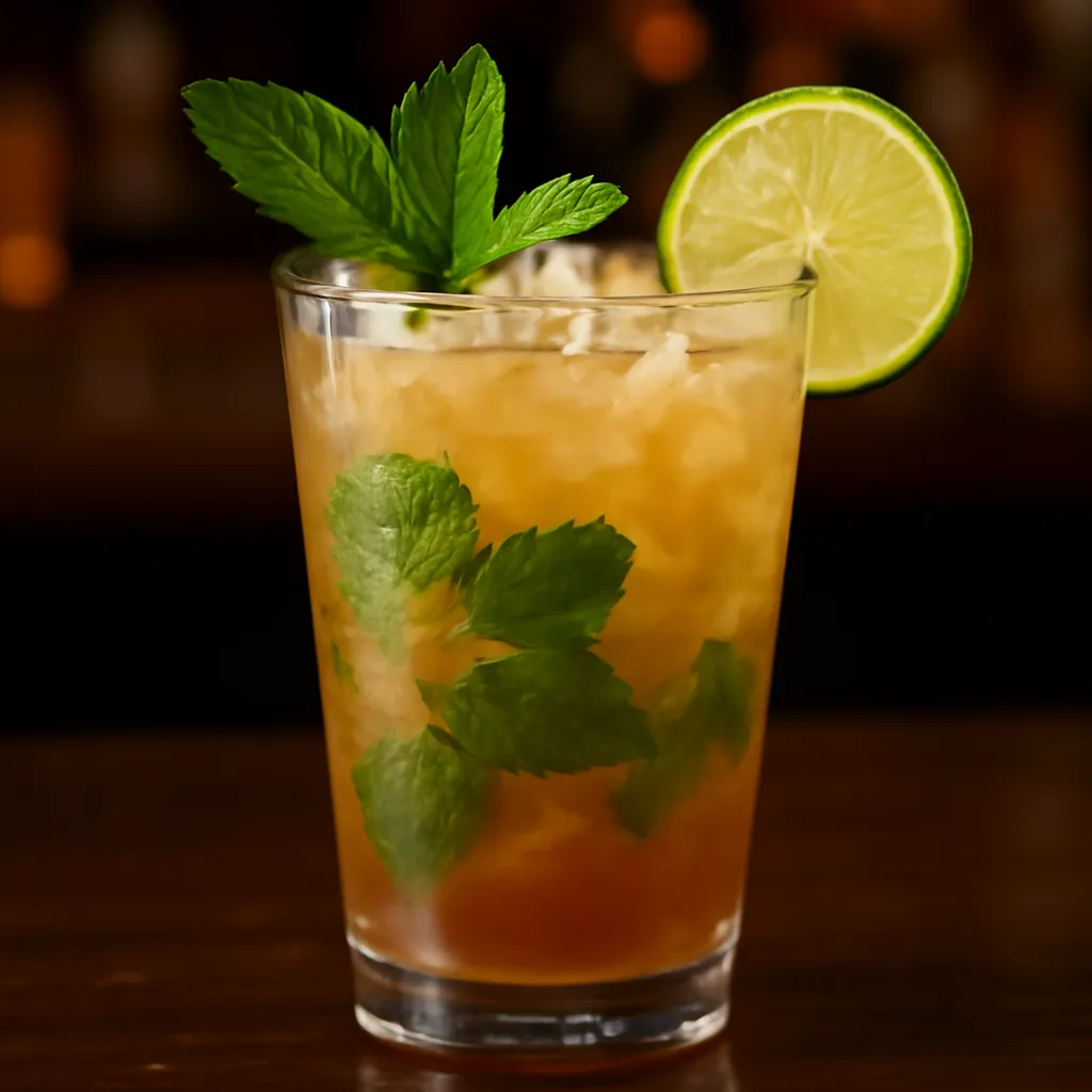 Bourbon Mojito