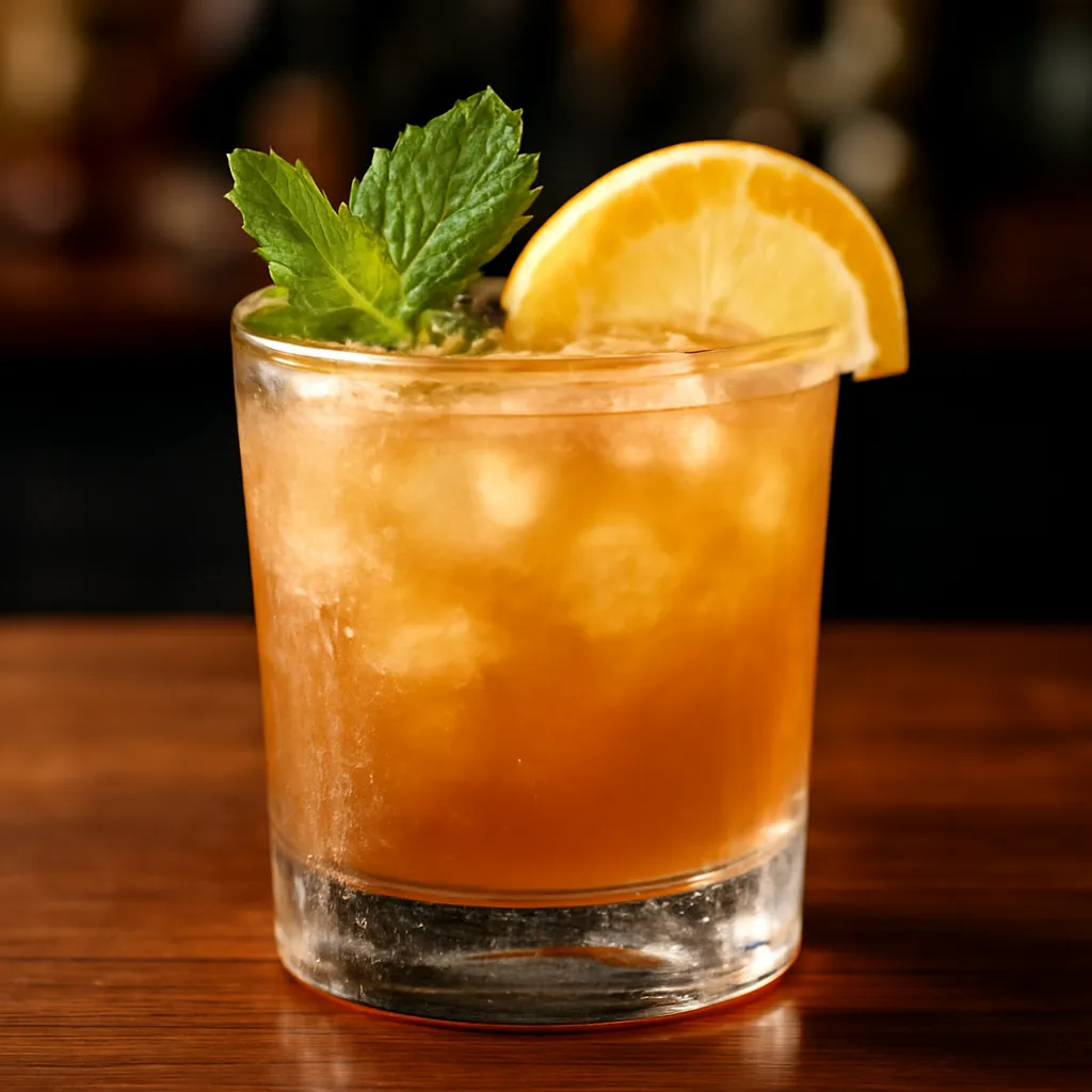 Bourbon Gold Rush Smash