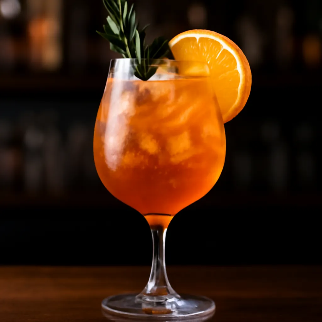 Aperol Spritz with Mezcal