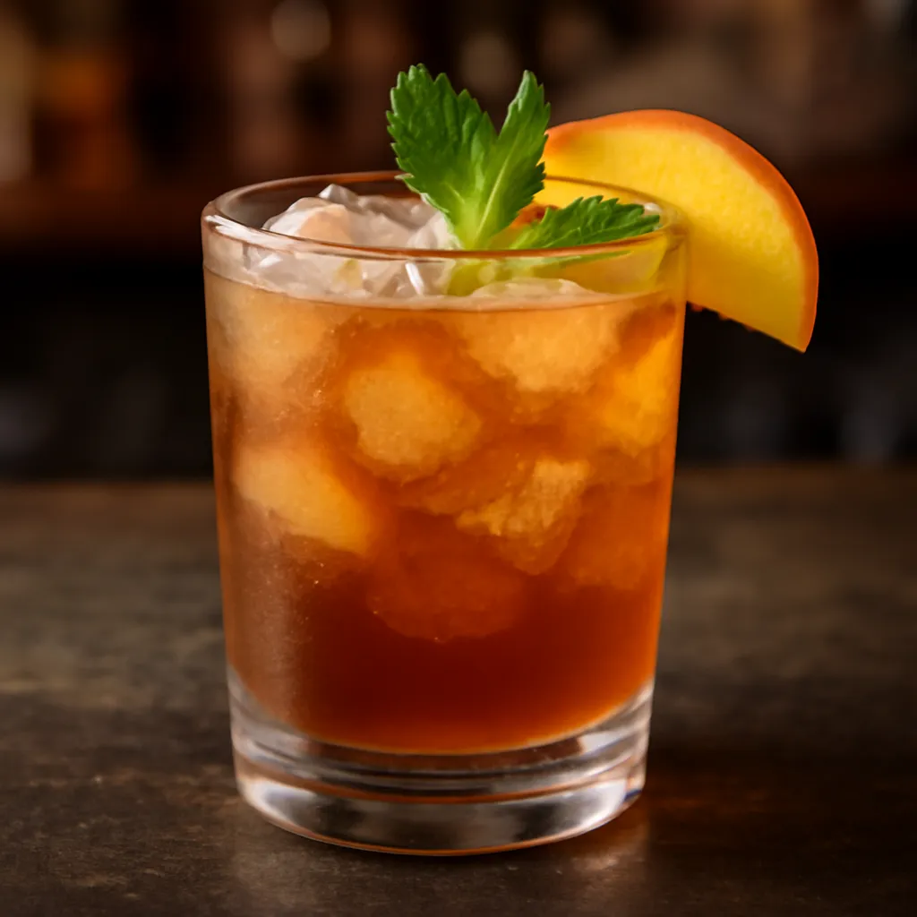 Bourbon Peach Tea