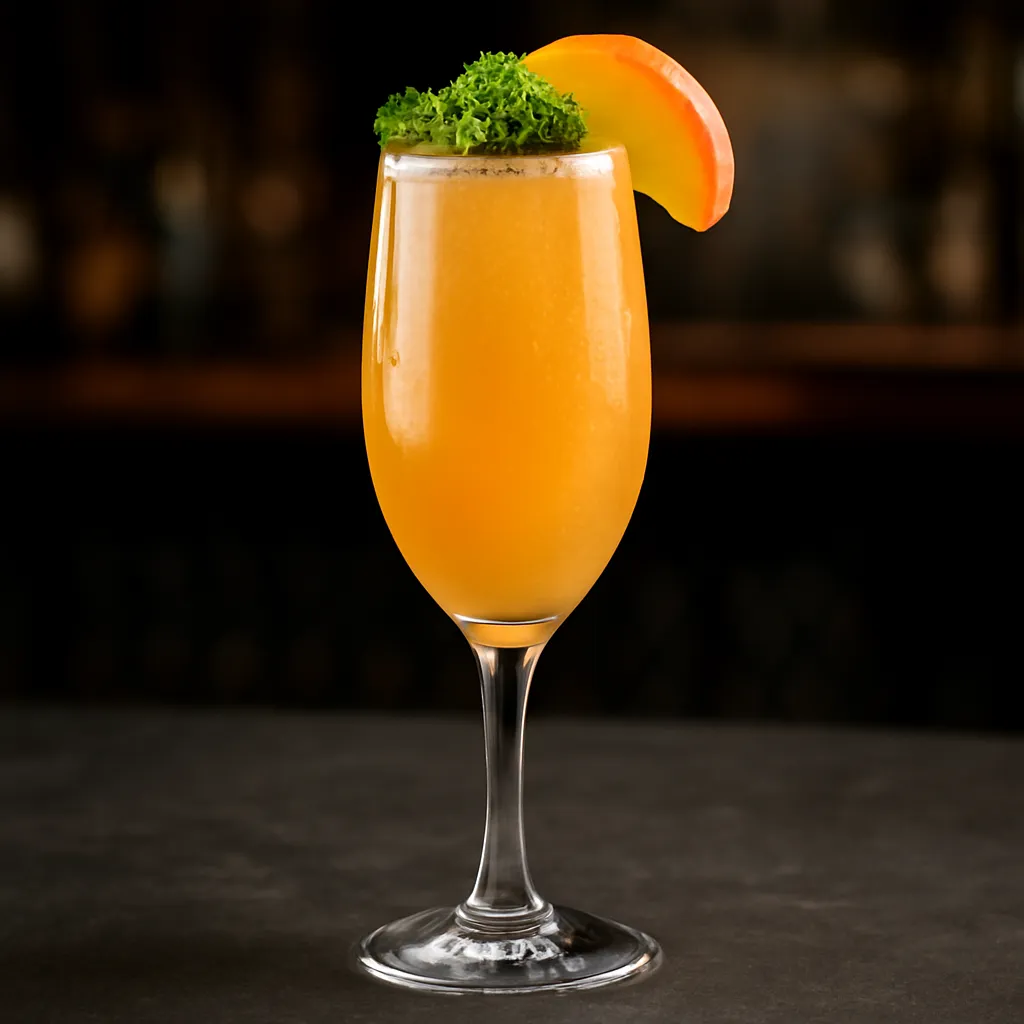 Champagne and Peach Nectar