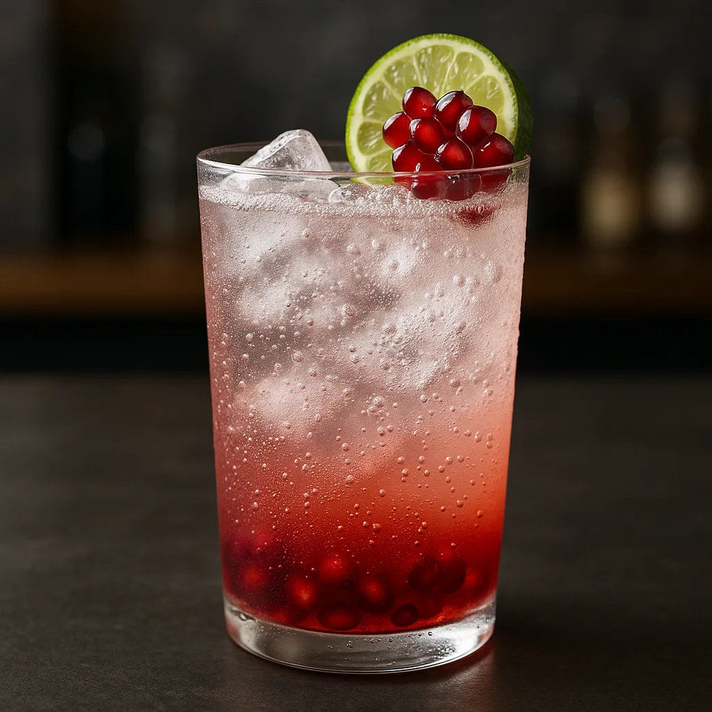 Vodka Pomegranate Fizz