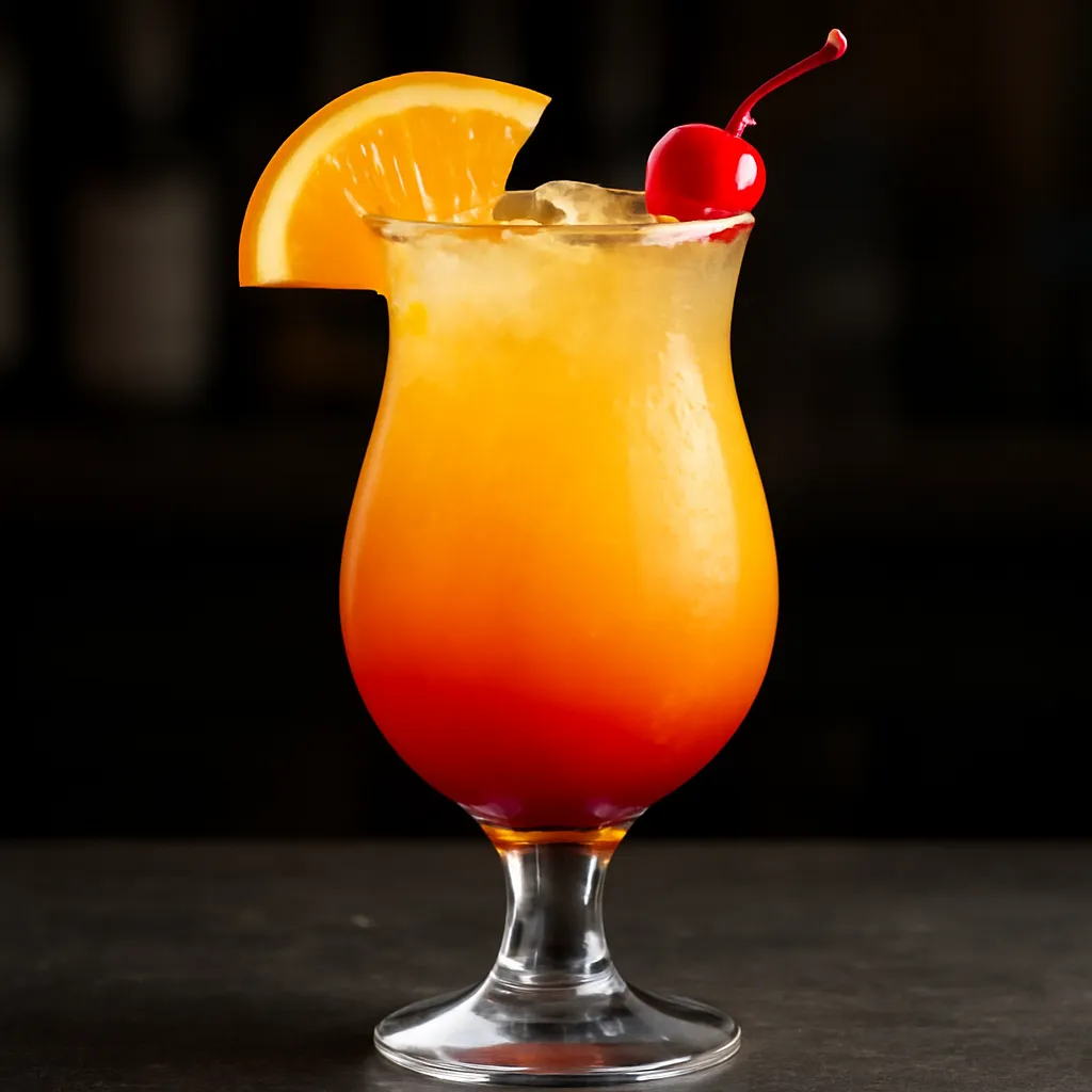 Rum Caribbean Sunset