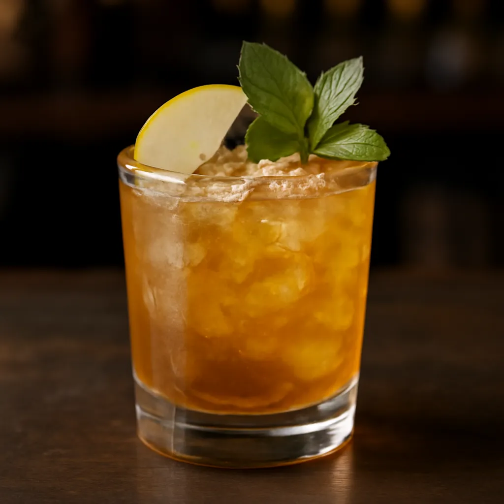 Bourbon Apple Smash