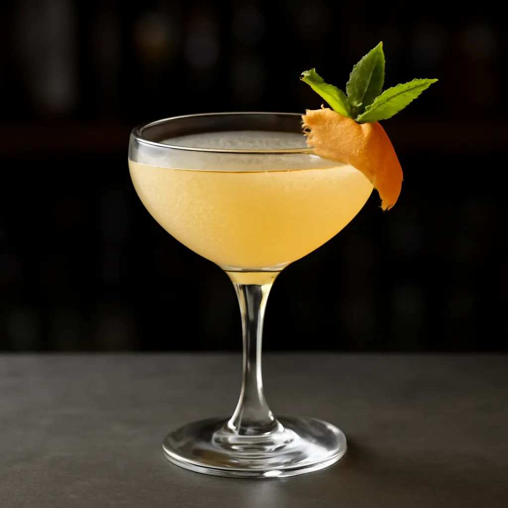 Clarified Champagne Punch