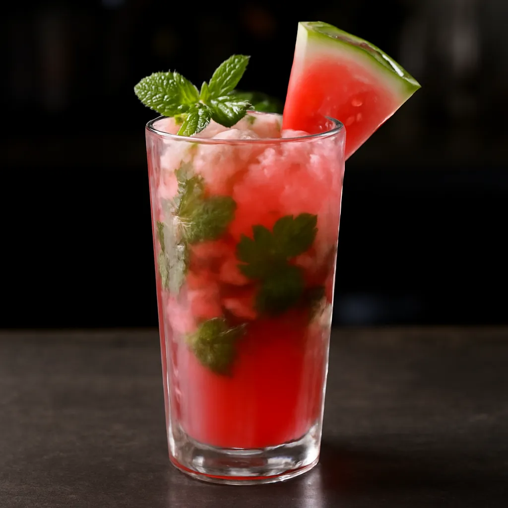 Sake Watermelon Mojito