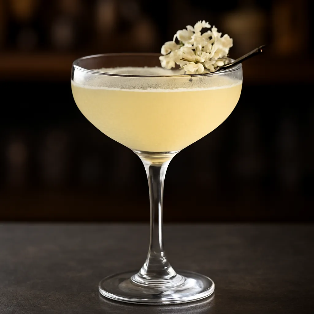 Elderflower Vanilla Martini