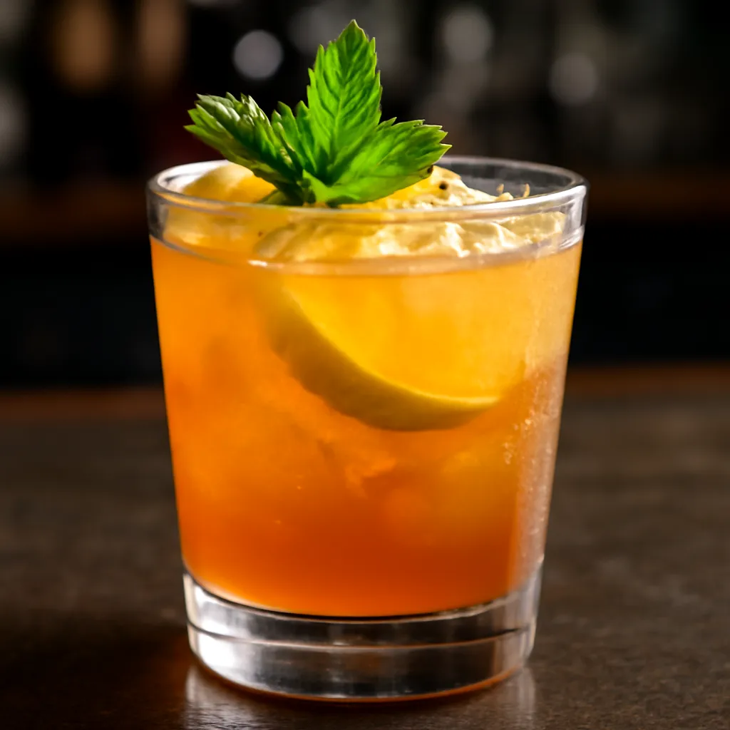 Bourbon Ginger Lemonade