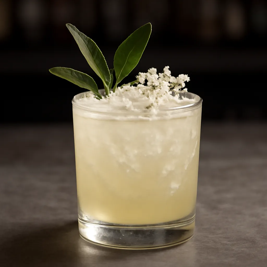 Elderflower Sage Smash