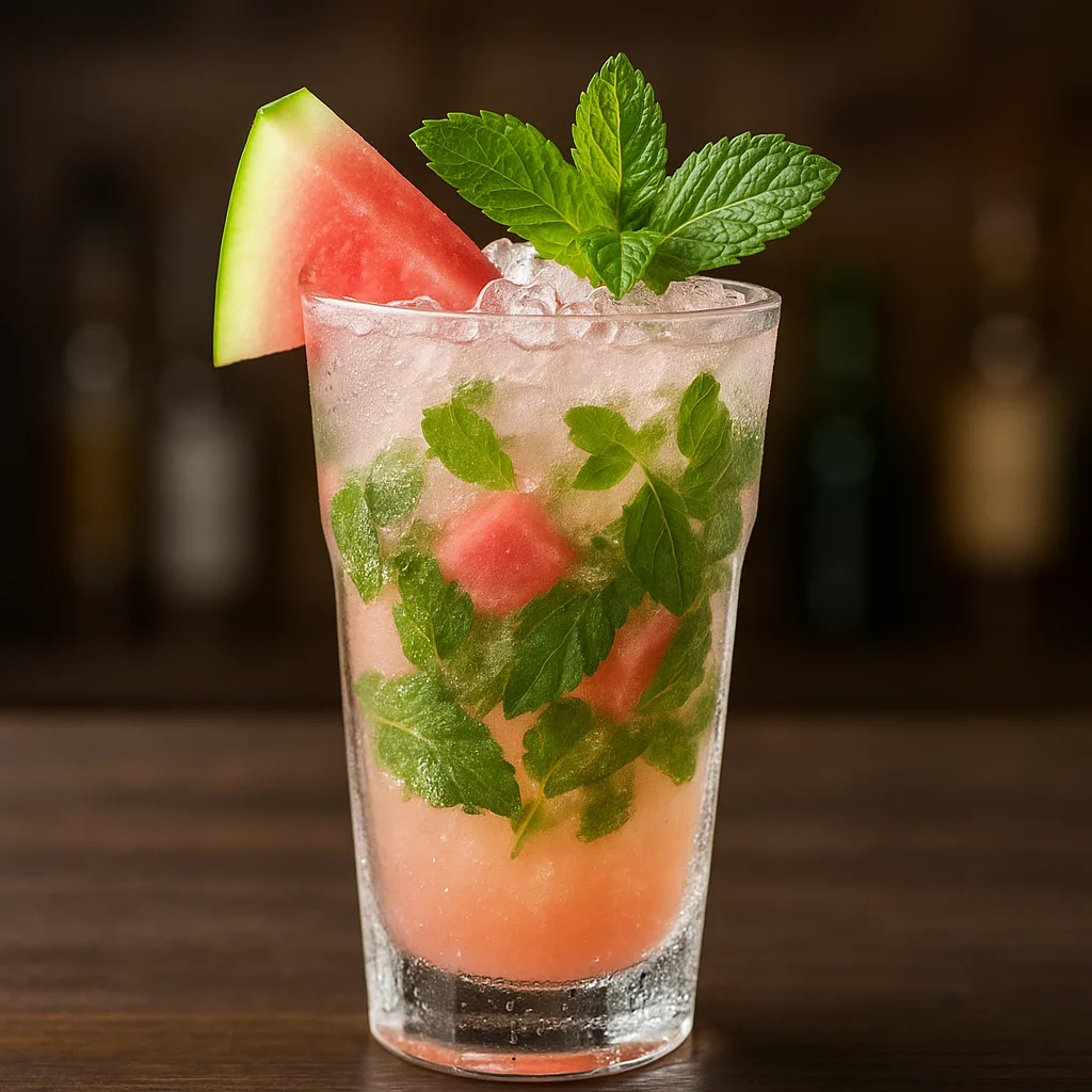 Vodka Watermelon Mojito