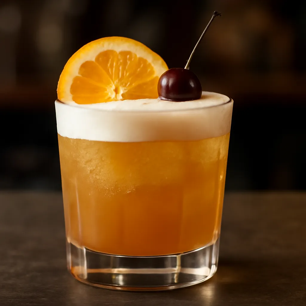 Rum Maple Sour