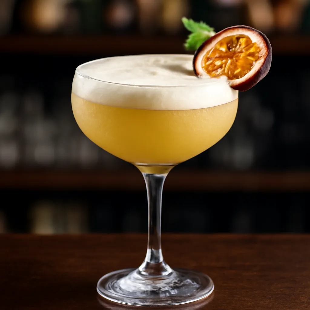 Pisco Sour de Maracuyá