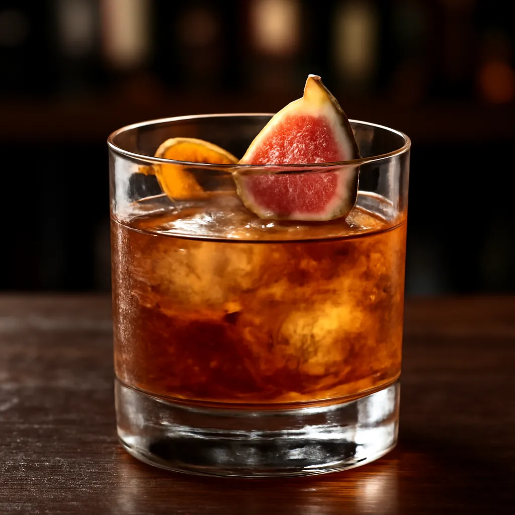 Bourbon Fig Old Fashioned