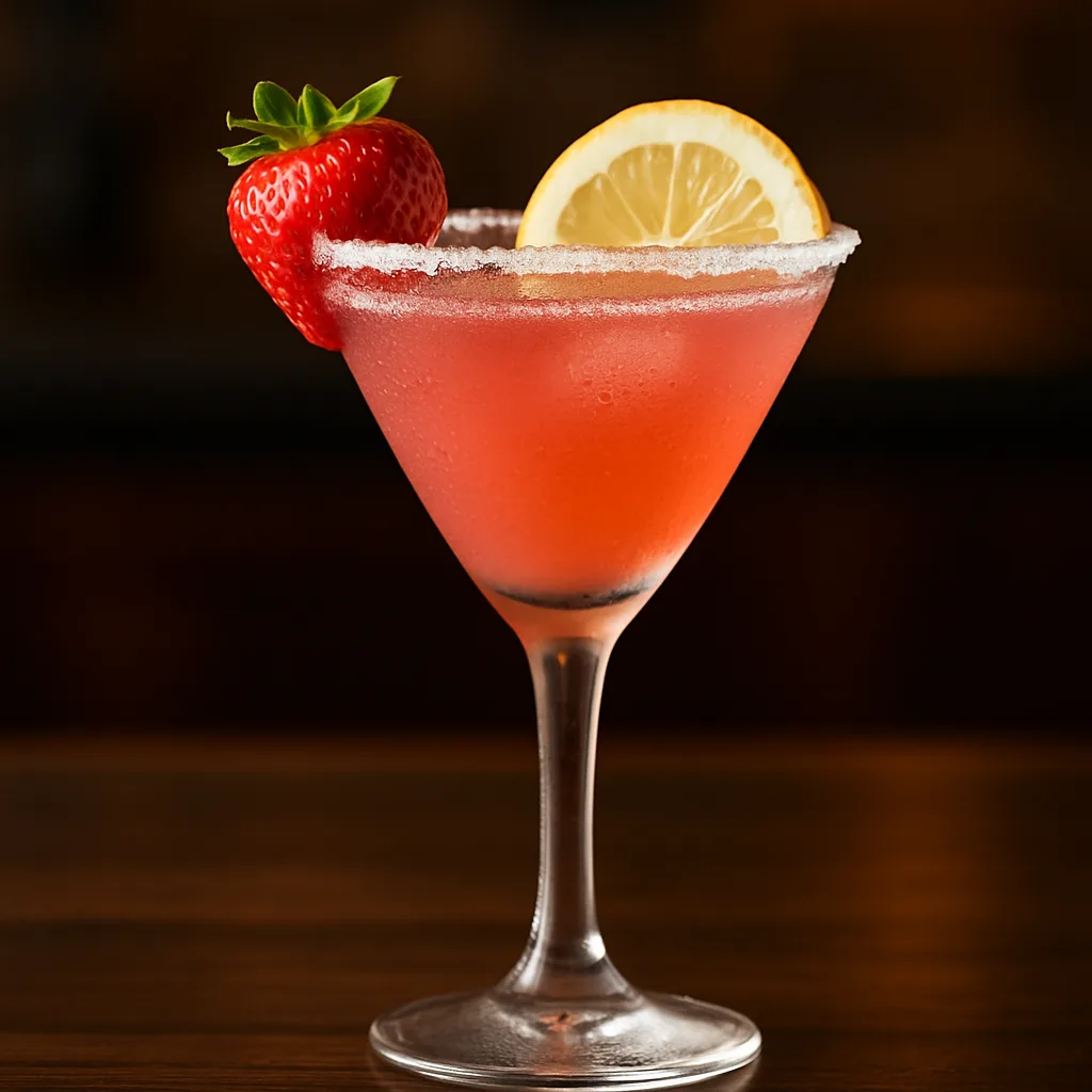 Strawberry Lemon Drop
