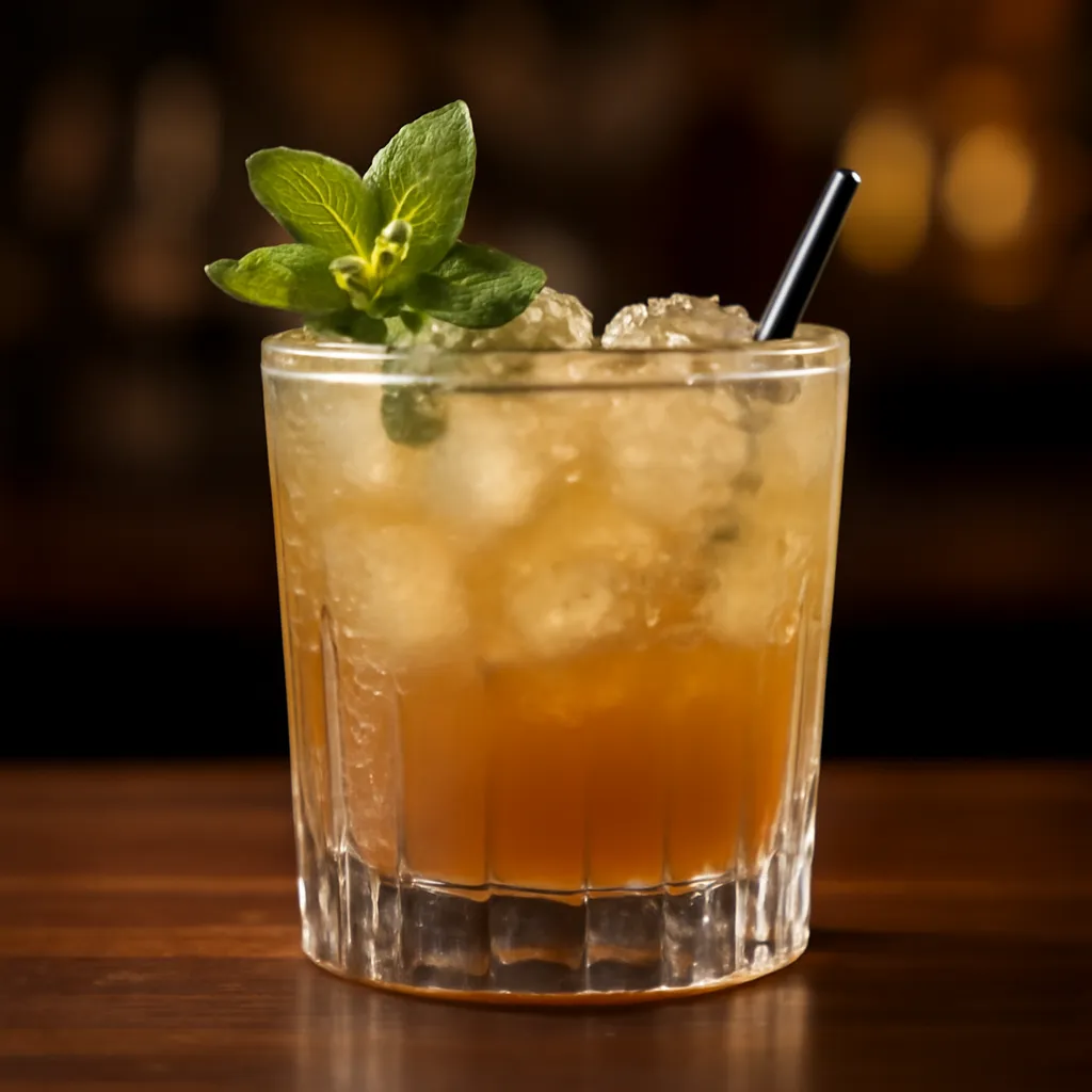 Cachaça com Chá Mate