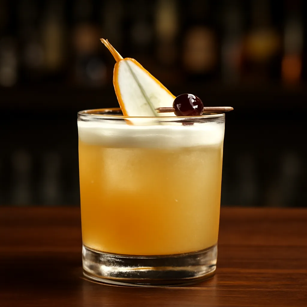 Scotch Smoky Pear Sour
