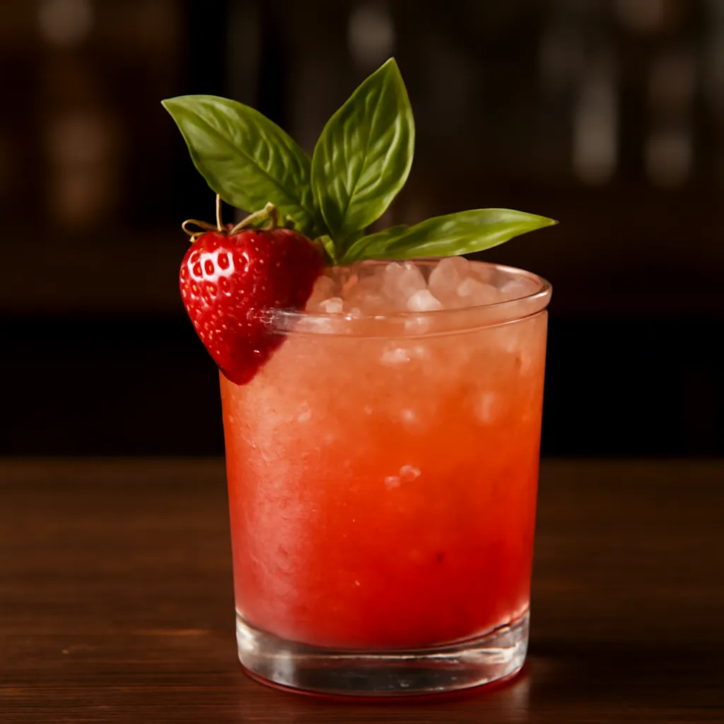 Tequila Strawberry Basil