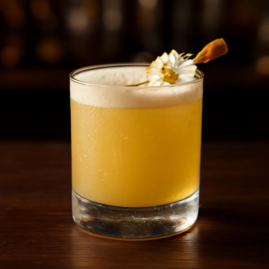 Honey Chamomile Sour