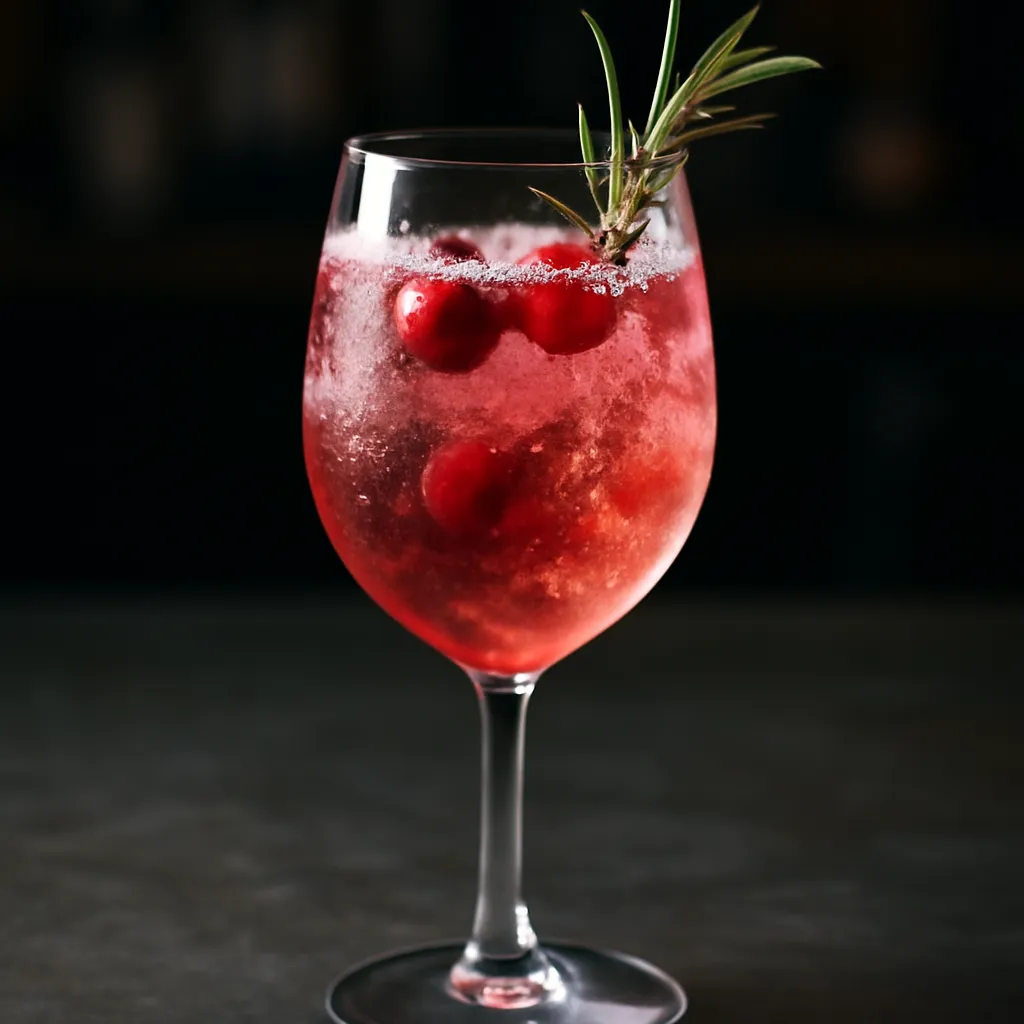 Prosecco and Cranberry