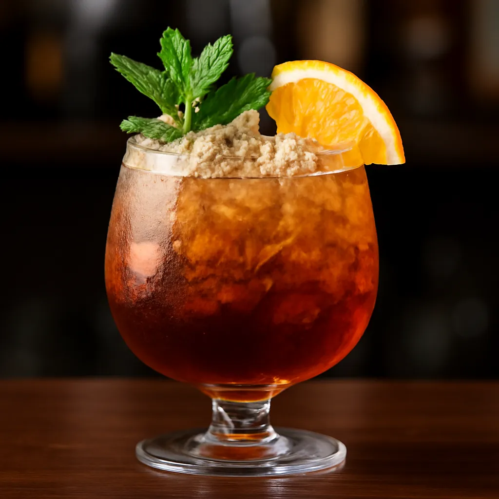 The Sherry Cobbler Royale