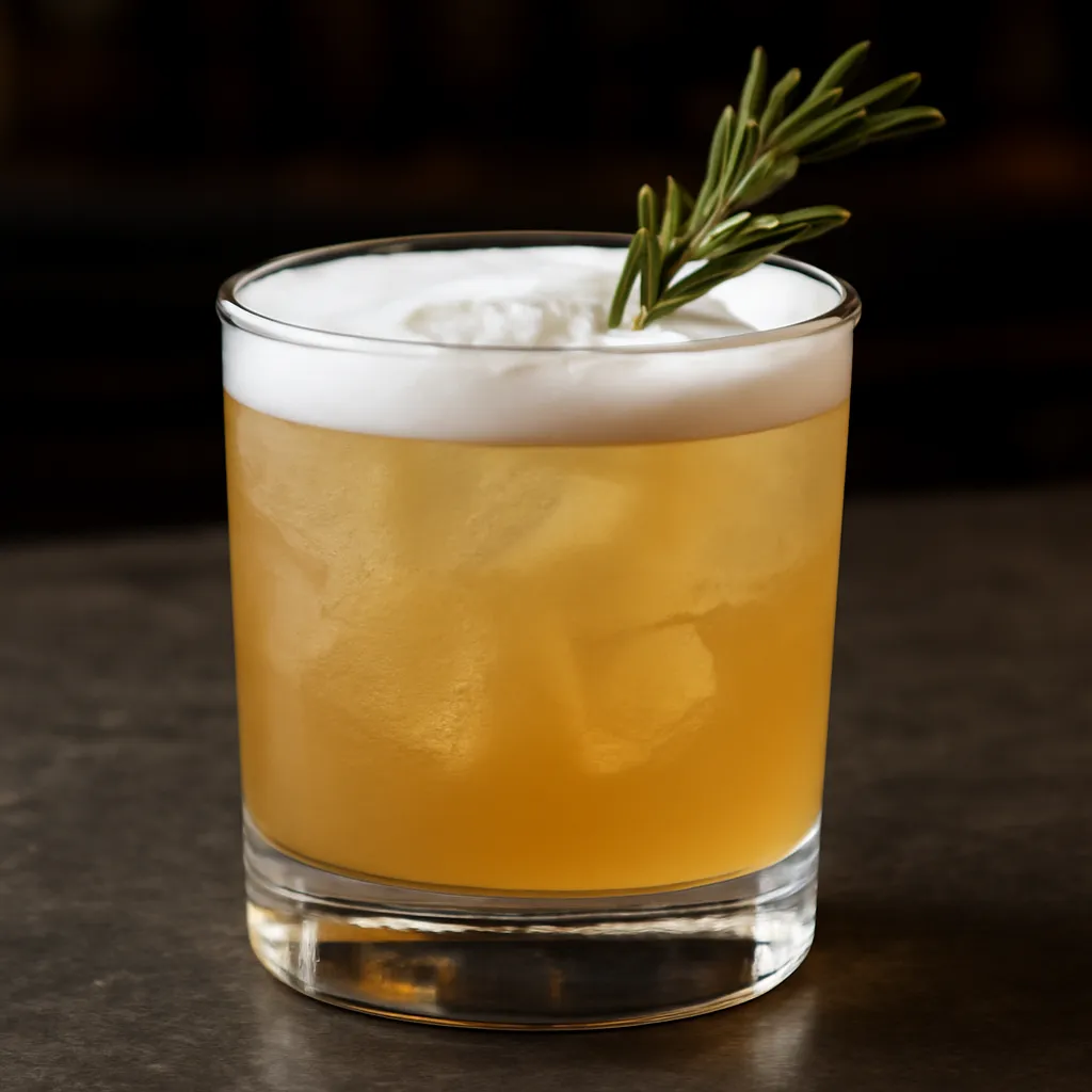 Scotch Rosemary Sour
