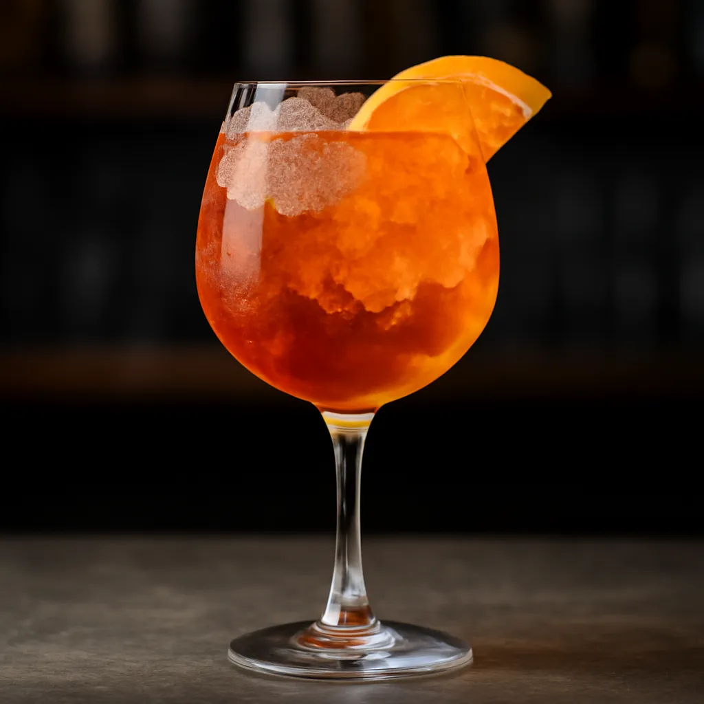 Aperol Spritz with Club Soda