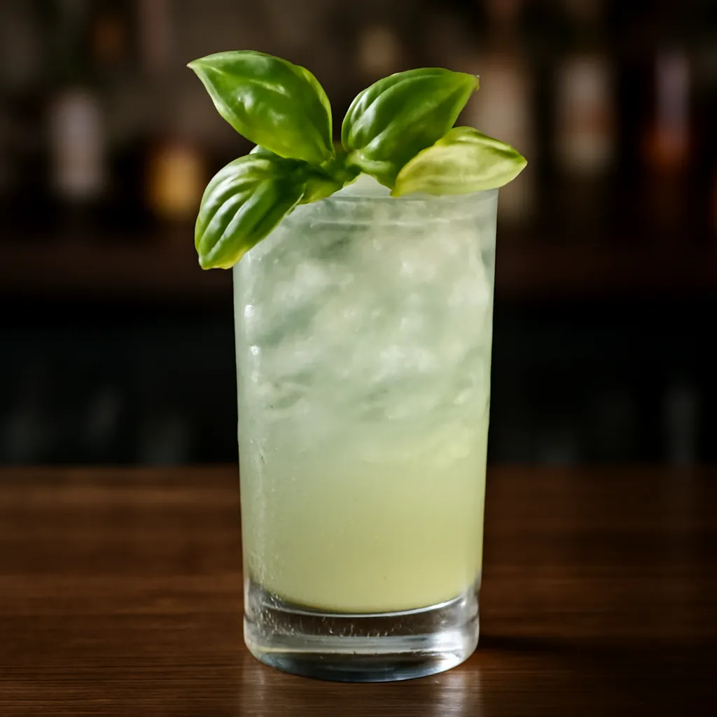 Gin Mule Basil