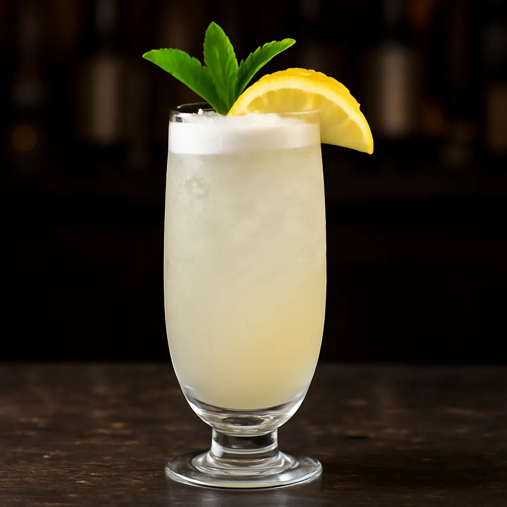 Gin Fizz Lemon