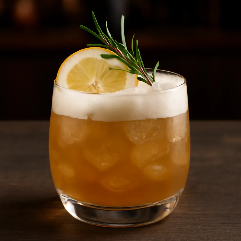 Tequila Maple Sour