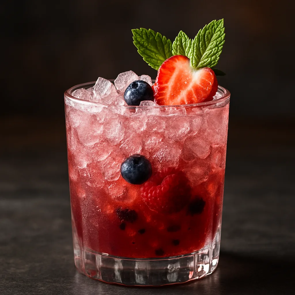Vodka Berry Smash