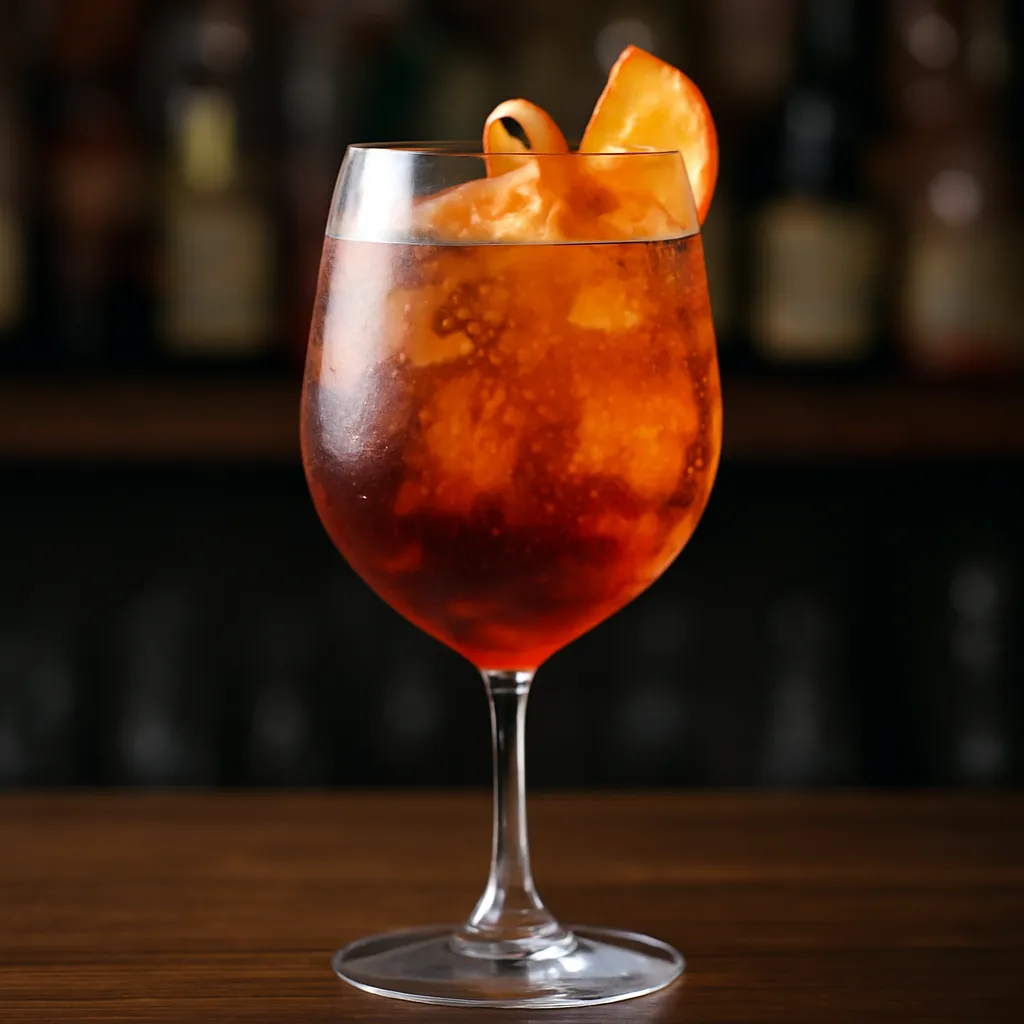 Scotch Amaro Spritz