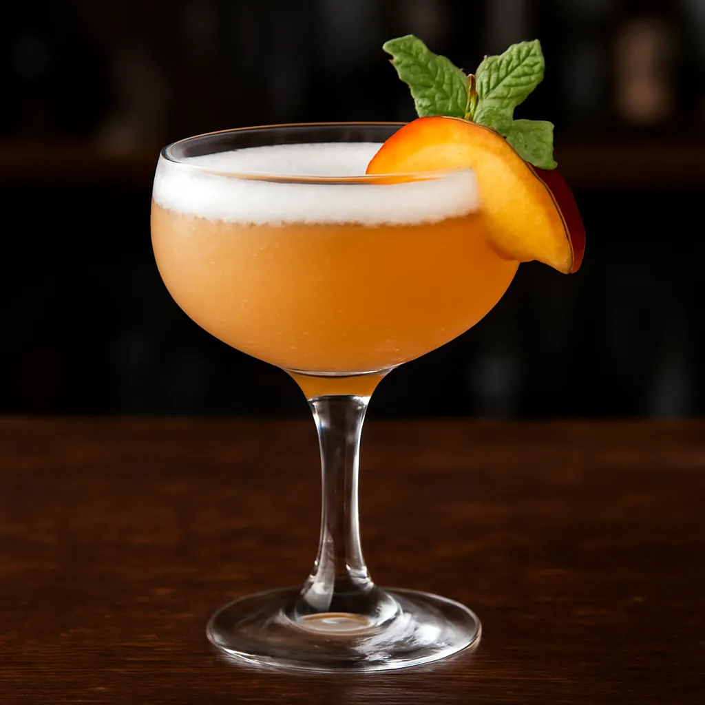 Scotch Peach Sour