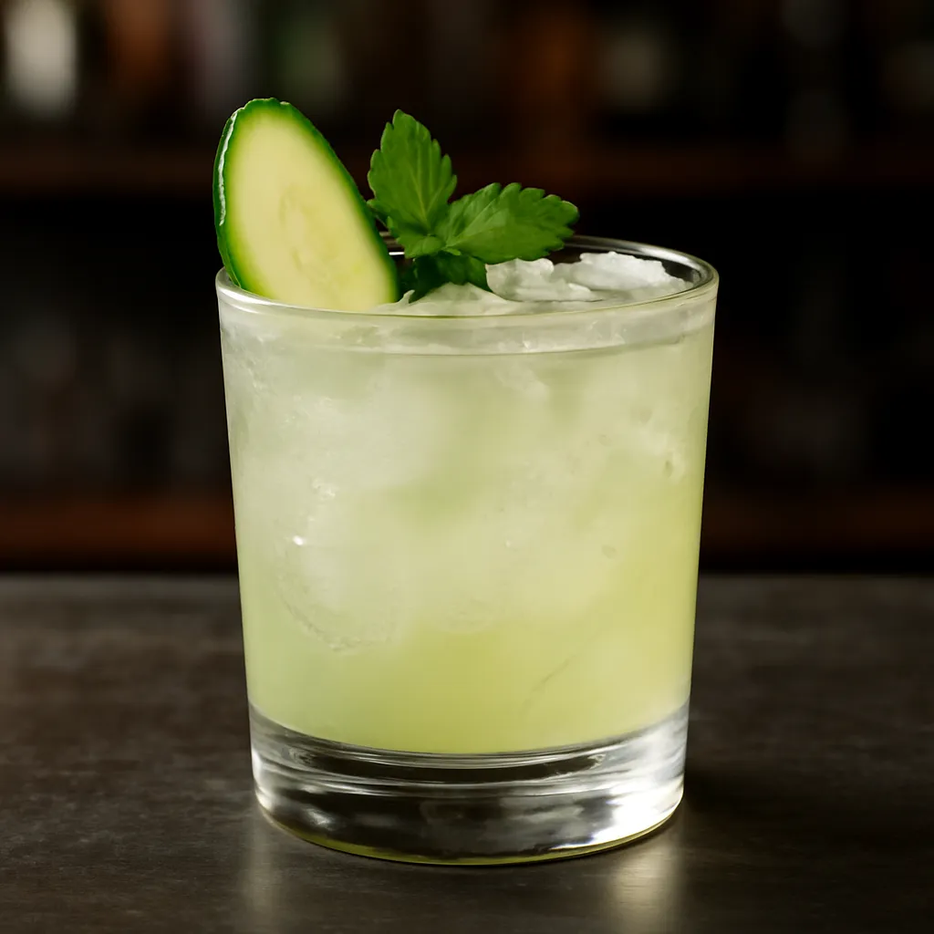 Gin Punch Cucumber
