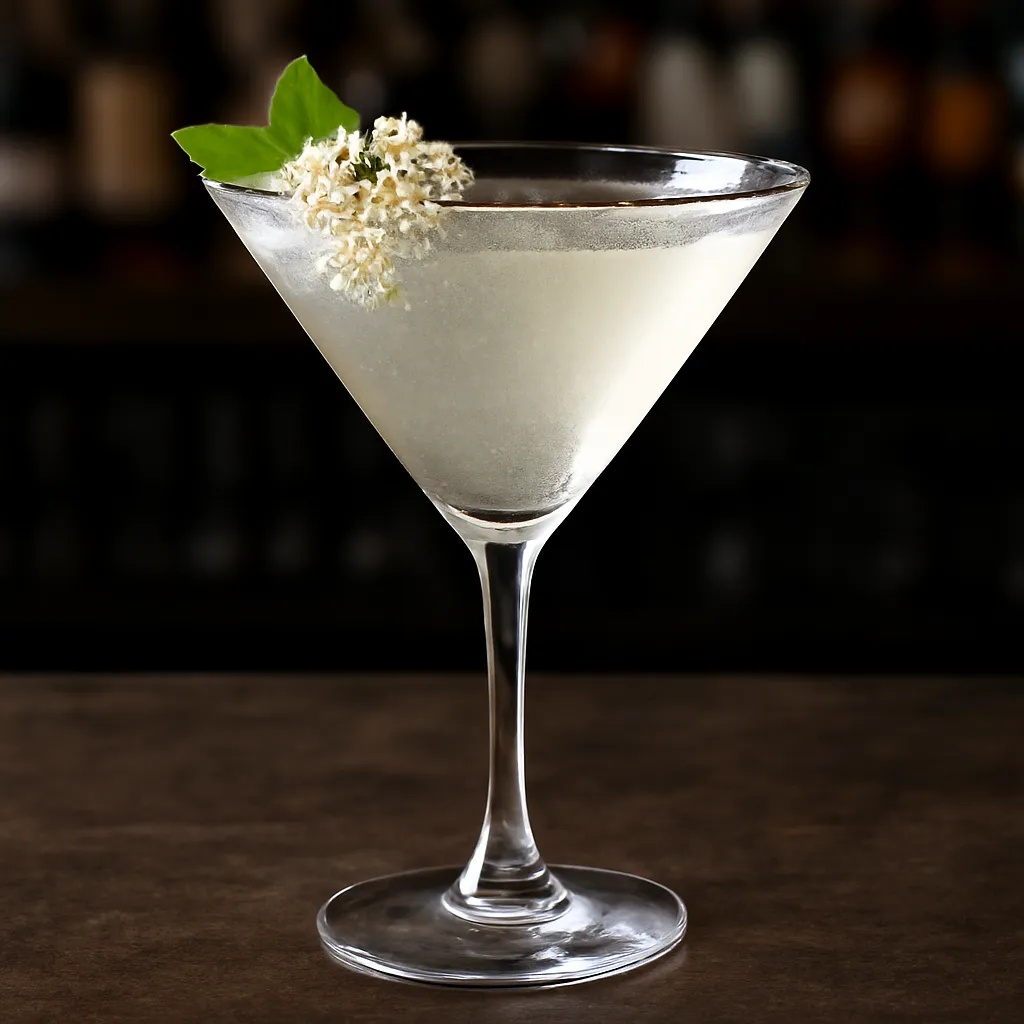 Elderflower Martini