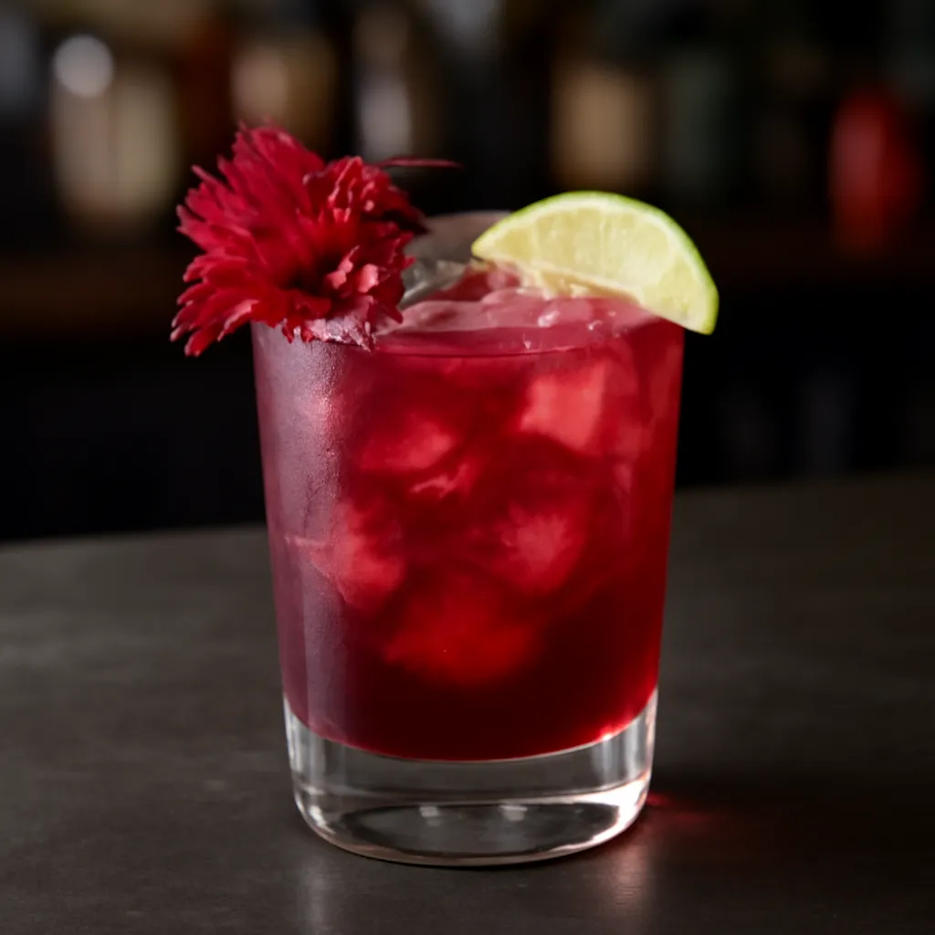 Gin Mule Hibiscus
